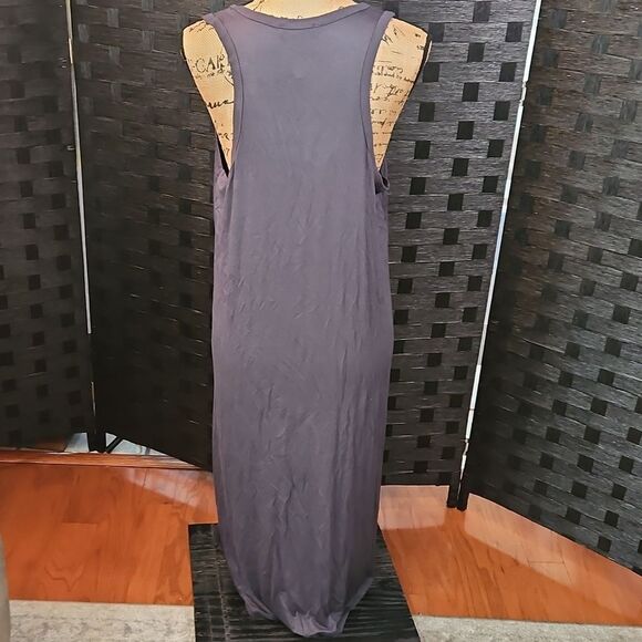 NWT Nic & Lulu Taupe Gray Maxi Dress Size XL - Picture 5 of 10